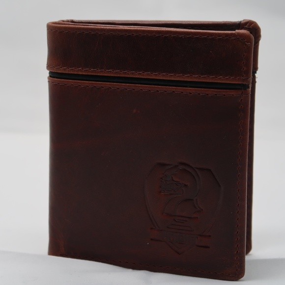 Leather Bifold Credit Card Wallet - Picture 1 of 4